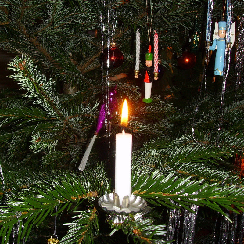 10 Pack "Clip on" - Christmas Tree candle holders