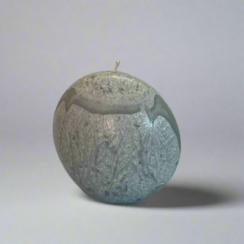 Crystalwax-Discus-candle-Grey
