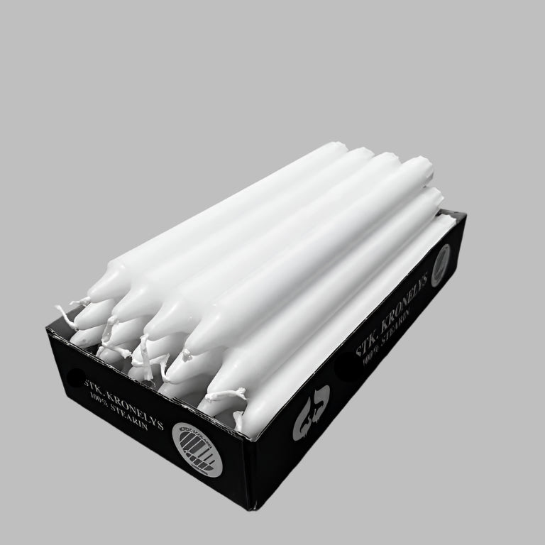 Dinner-candle-24cm-white-20pk