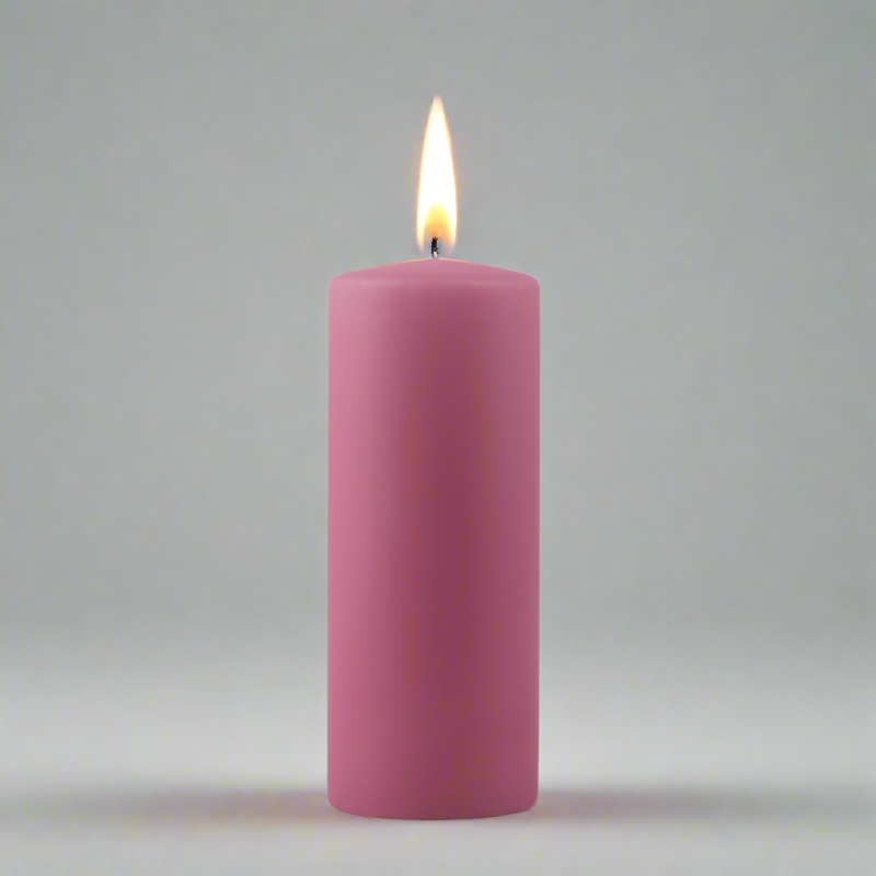Dipped-pillar-candle-7x18cm-antique-rose