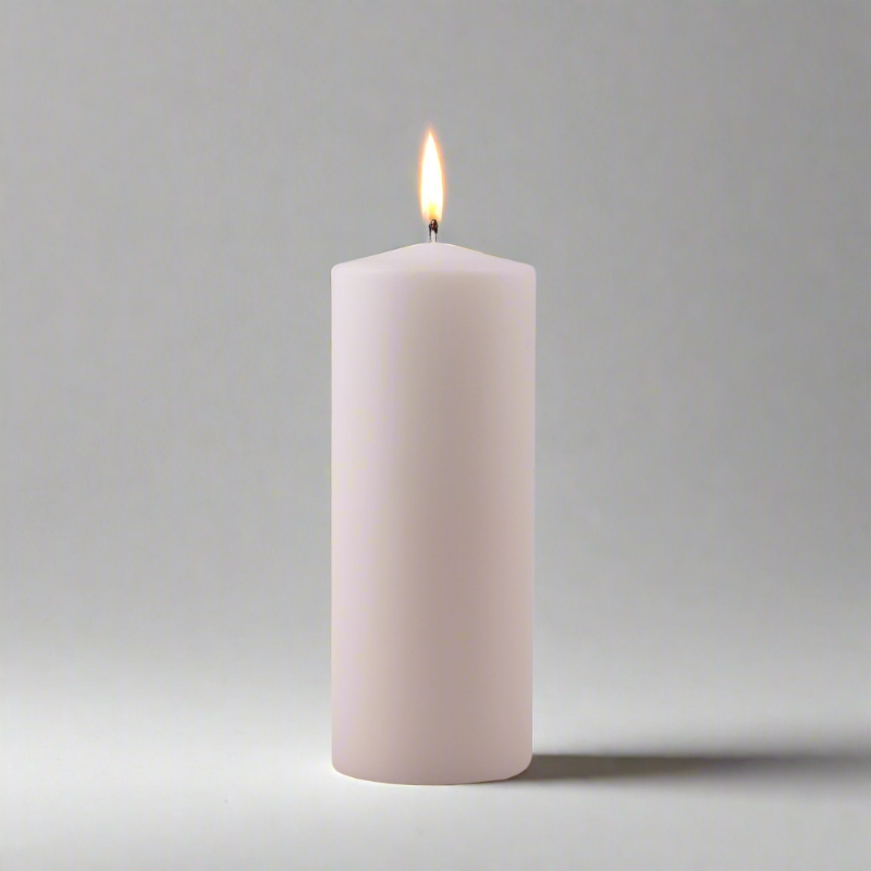 Dipped-pillar-candle-7x18cm-ivory
