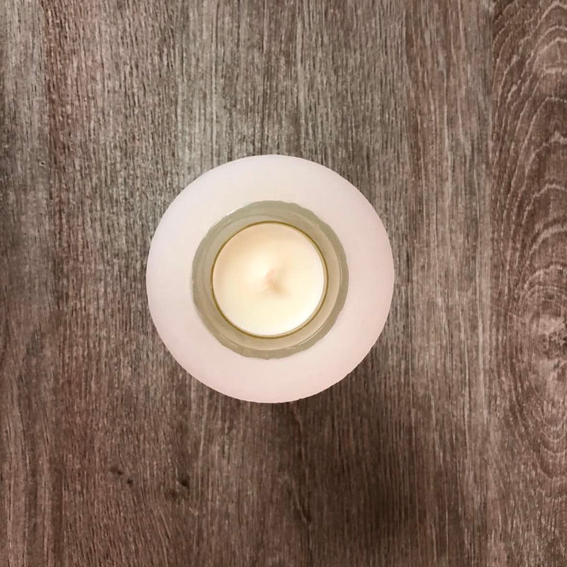 Printed Candle 8x10cm - "Be Still"