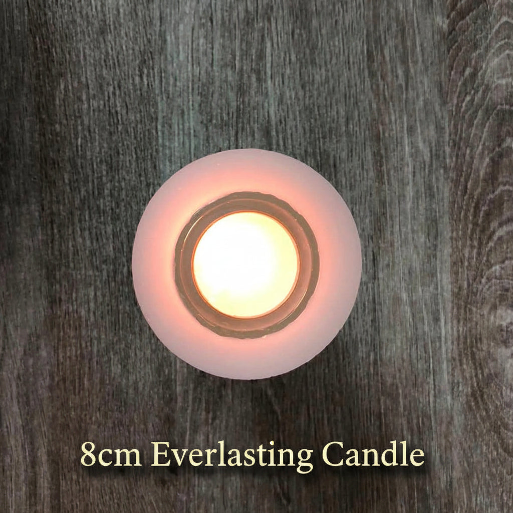 Printed Candle 8x10cm - "Psalm 46:10"