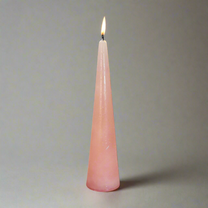 Rustic-Tiwa-candle-24cm-Rose