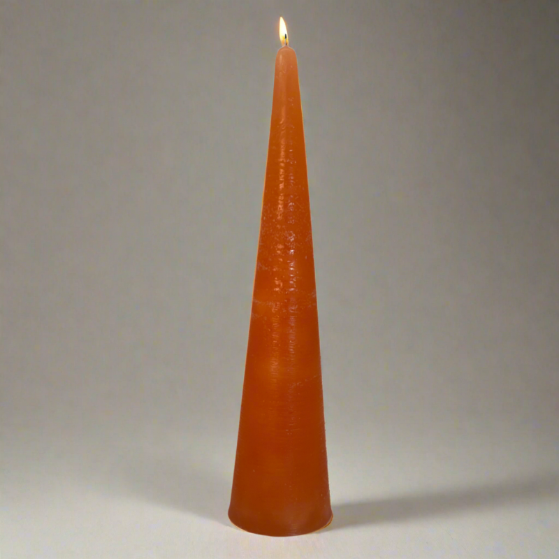 Rustic-Tiwa-candle-30cm-Orange