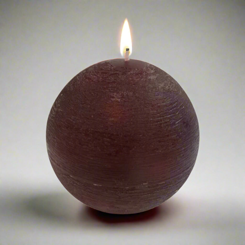Rustic-ball-candle-berry