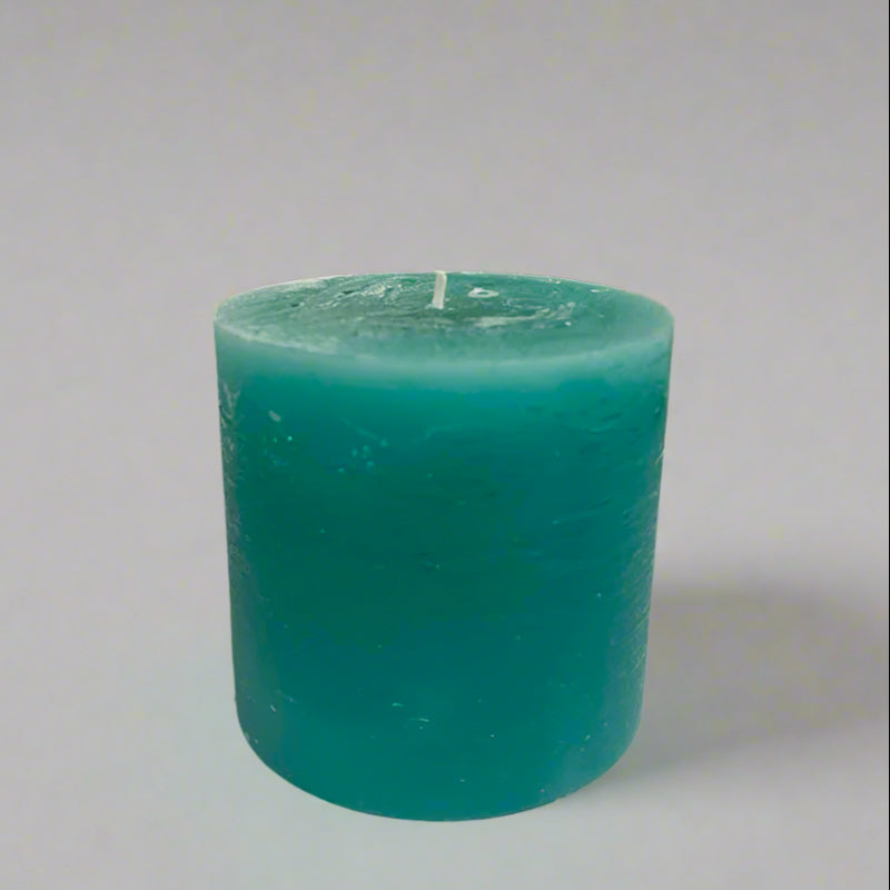 Rustic-candle-10x10-Turquoise