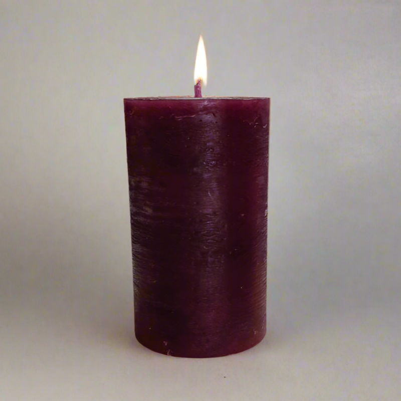 Rustic-candle-10x14-Berry
