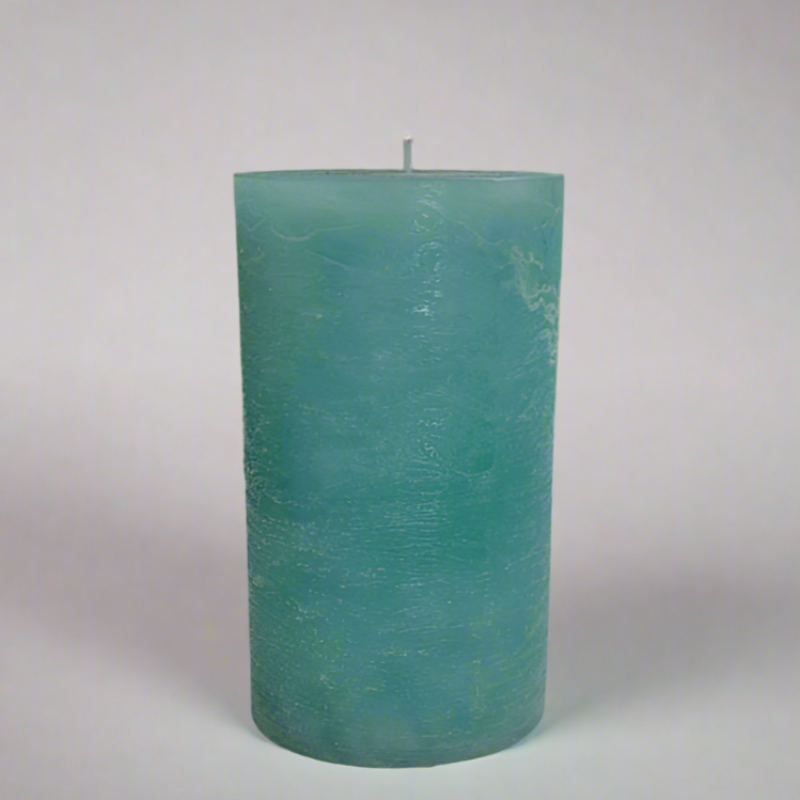 Rustic-candle-10x14-Turquoise