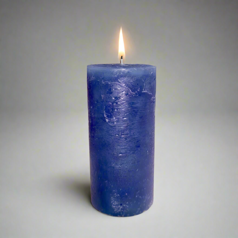 Rustic-candle-5.5x12-Dark_blue