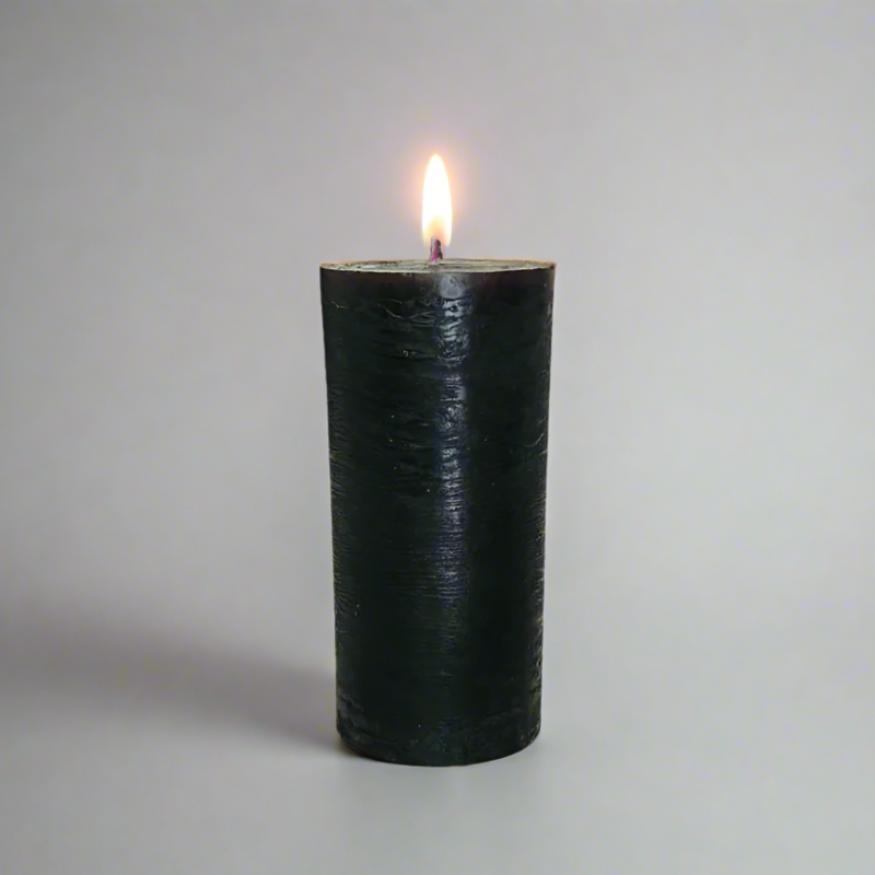 Rustic-candle-8x14-Black