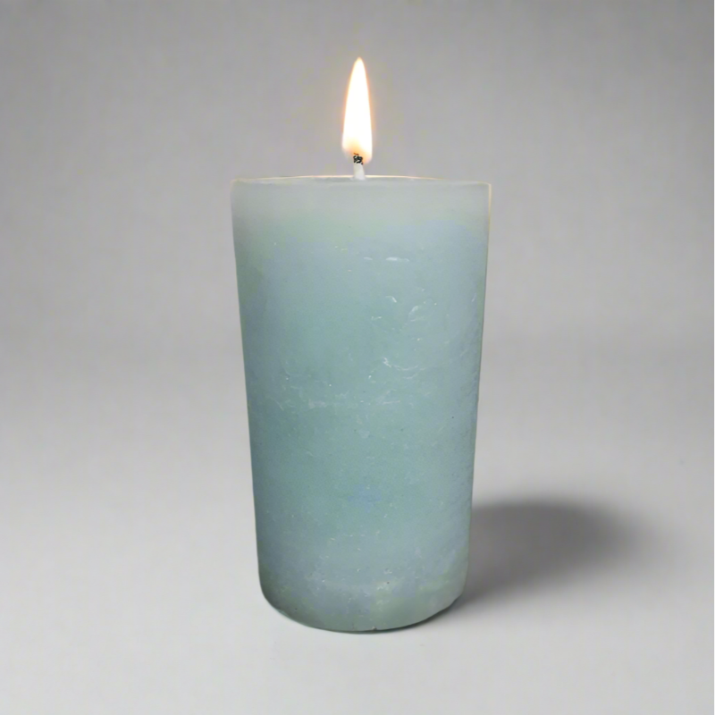 Rustic-candle-8x14-Light_blue