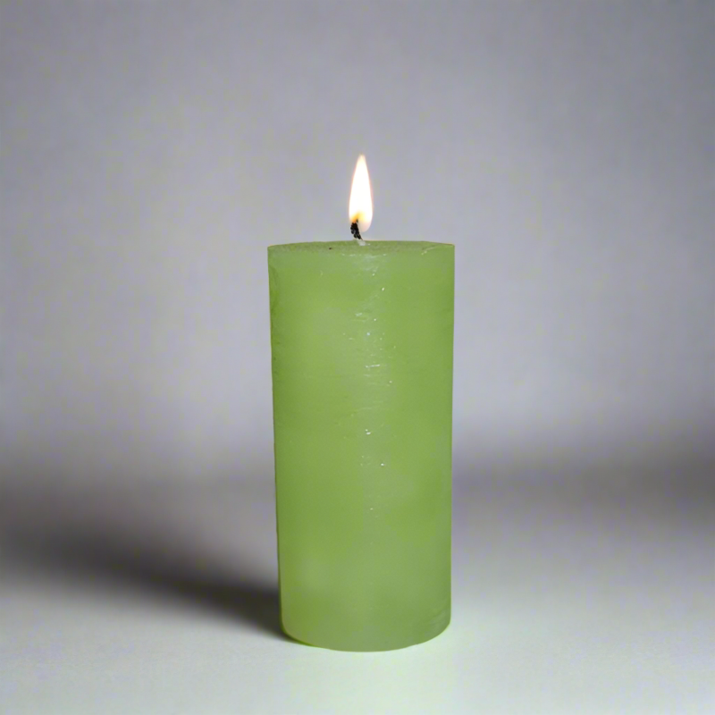 Rustic-candle-8x14-Spring_green
