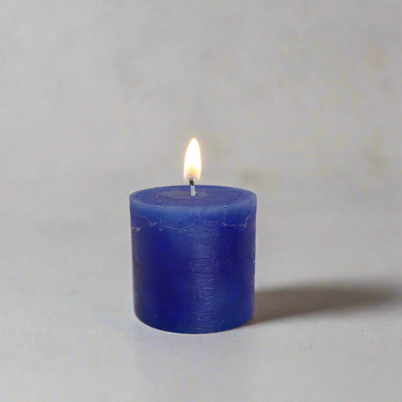 Rustic-candle-8x8-Dark_blue