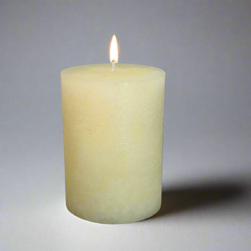 Rustic-pillar-candle-10x14-Ivory