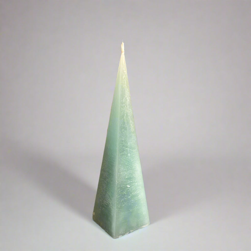 Rustic-pyramid-candle-Sage