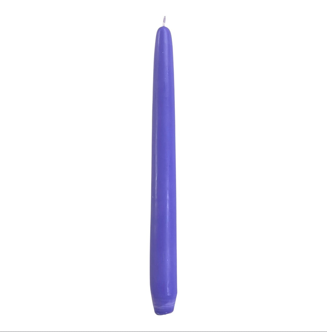 Taper_dinner_candle_purple
