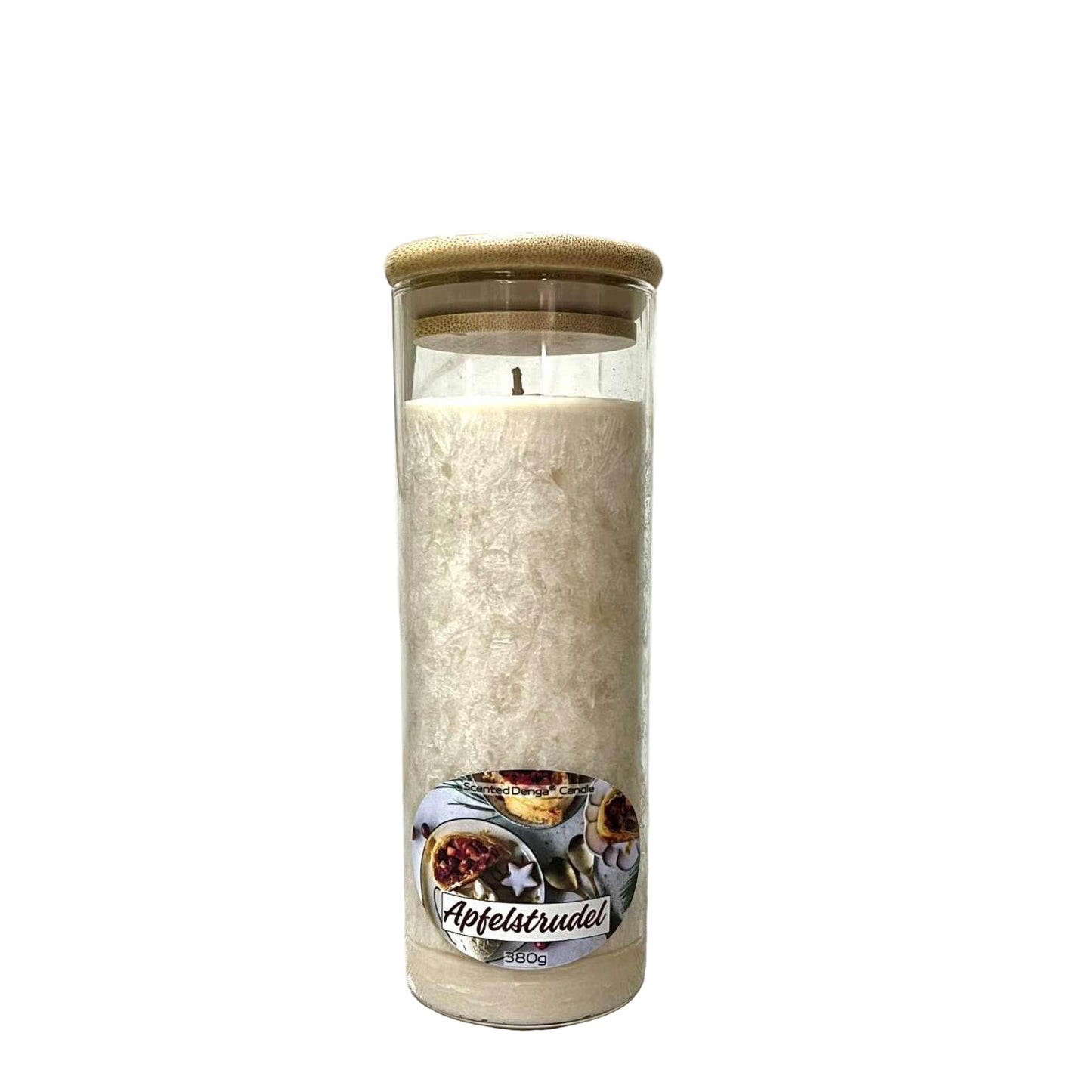 denga scented candle big jar apfelstrudel