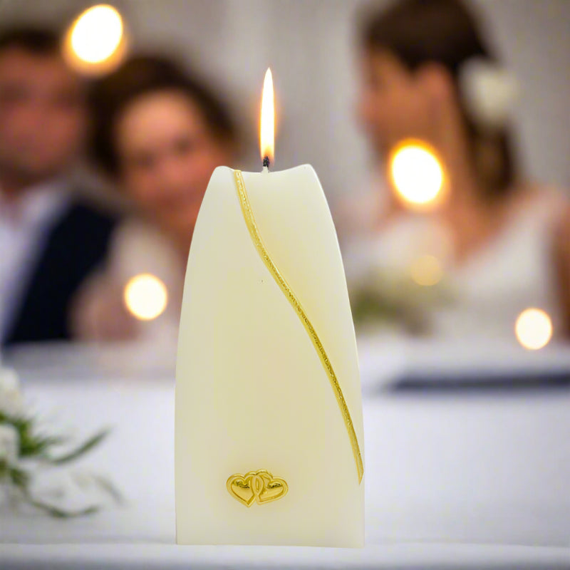 wave-candle-ivory-gold