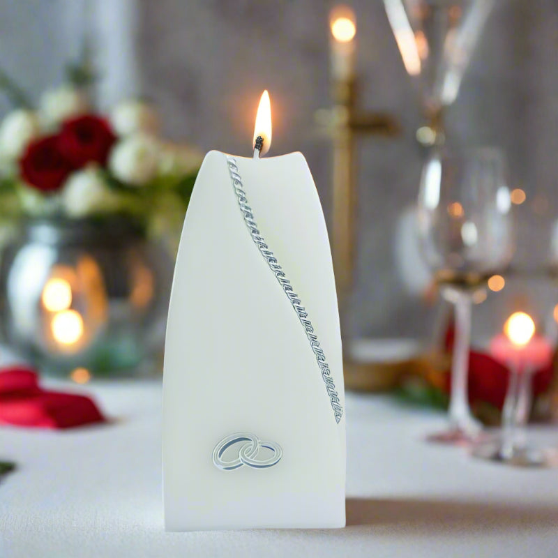 wave-candle-white-silver