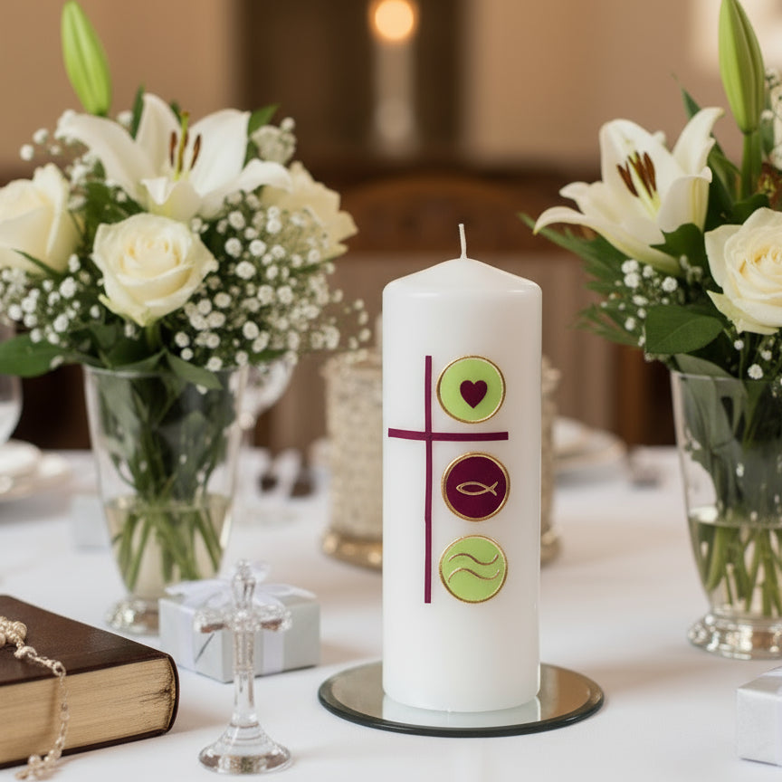 Christening, Baptism, Confirmation Candles