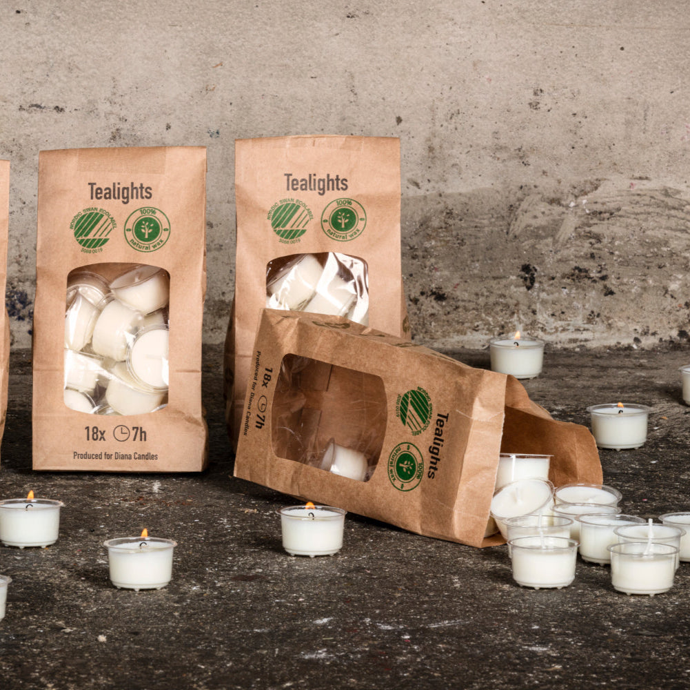 Tealights & Maxilights – Denga Candles & Gifts