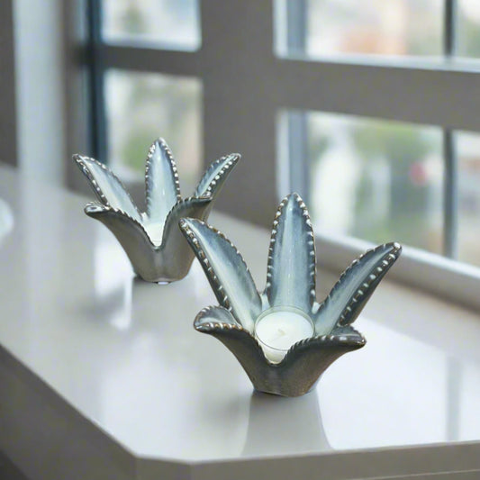 Aloe Tea-light Candle Holder