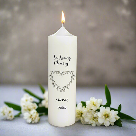 Belltop-pillar-6x20cm-memory-heart-cust