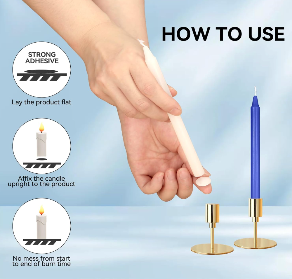 Candle Glue - Adhesive Wax Buttons