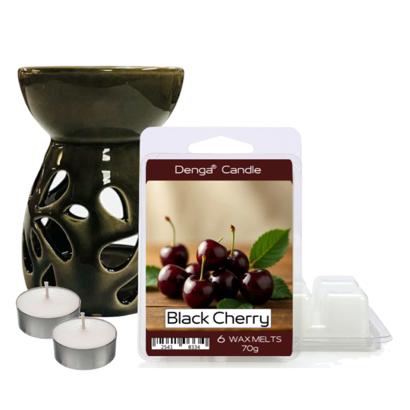 Scented Gift Set - Burner, Melt & Tealights