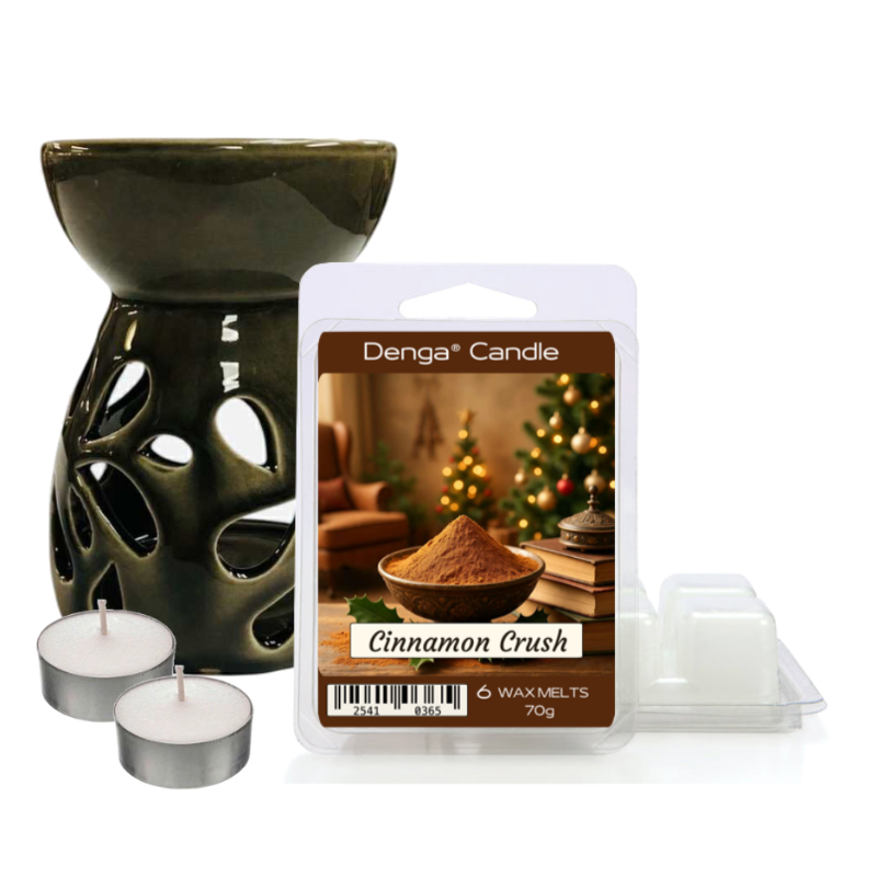 Scented Gift Set - Burner, Melt & Tealights