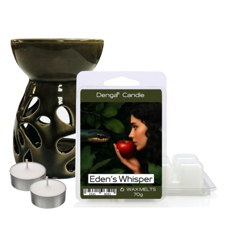 Scented Gift Set - Burner, Melt & Tealights
