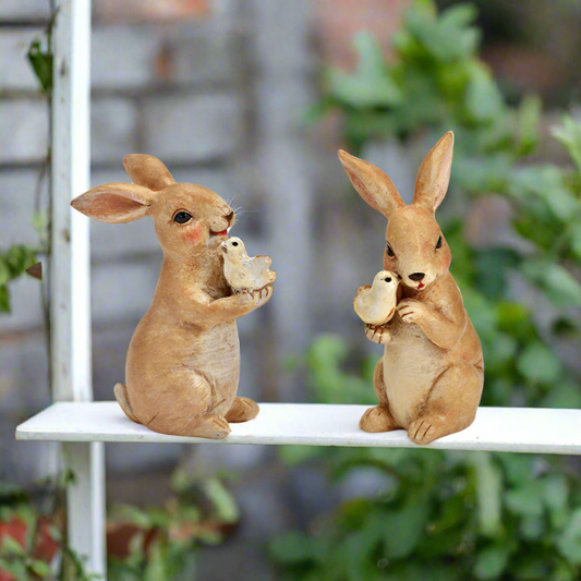 Bunny-with-bird-11cm-set