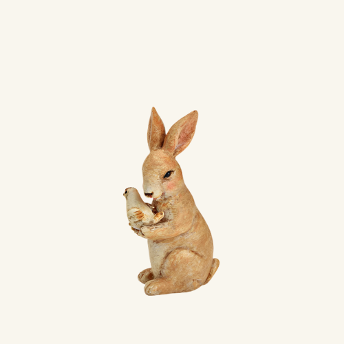Bunny-with-bird-7cm-ears-upright