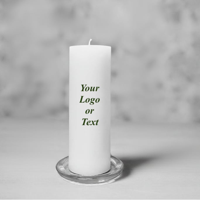 Customised Corporate Candle - 7x17cm