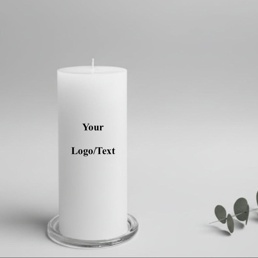 Customised Corporate Candle - 10x24cm
