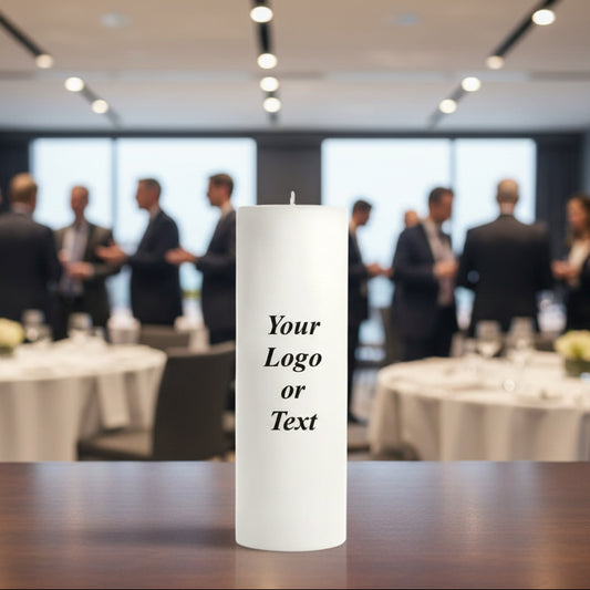 Customised Corporate Candle - 7x17cm