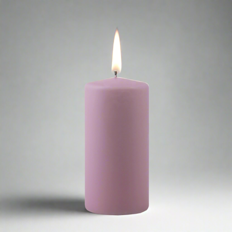 Dipped-pillar-candle-6x12cm-dusty-heather