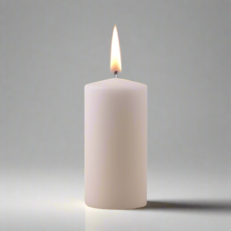 Dipped-pillar-candle-6x12cm-ivory