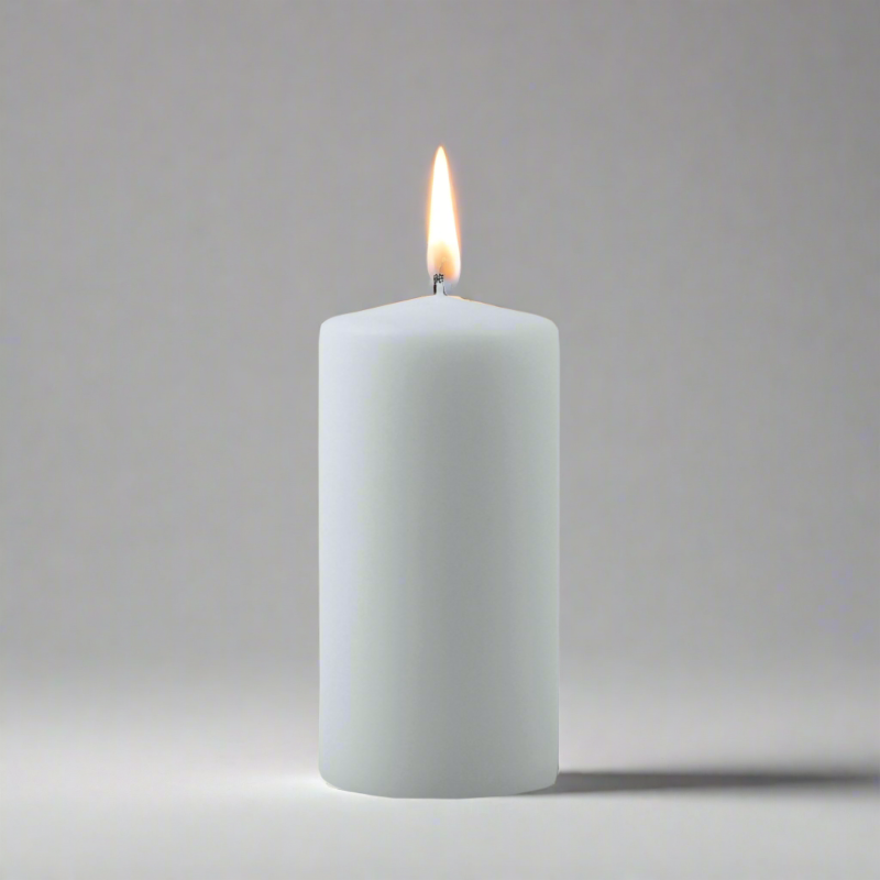 Dipped-pillar-candle-6x12cm-white