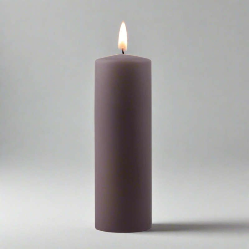 Dipped-pillar-candle-6x18cm-mocca