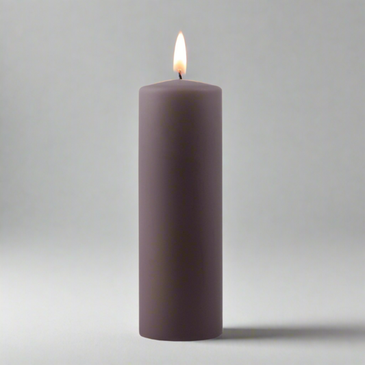 Dipped-pillar-candle-6x18cm-mocca