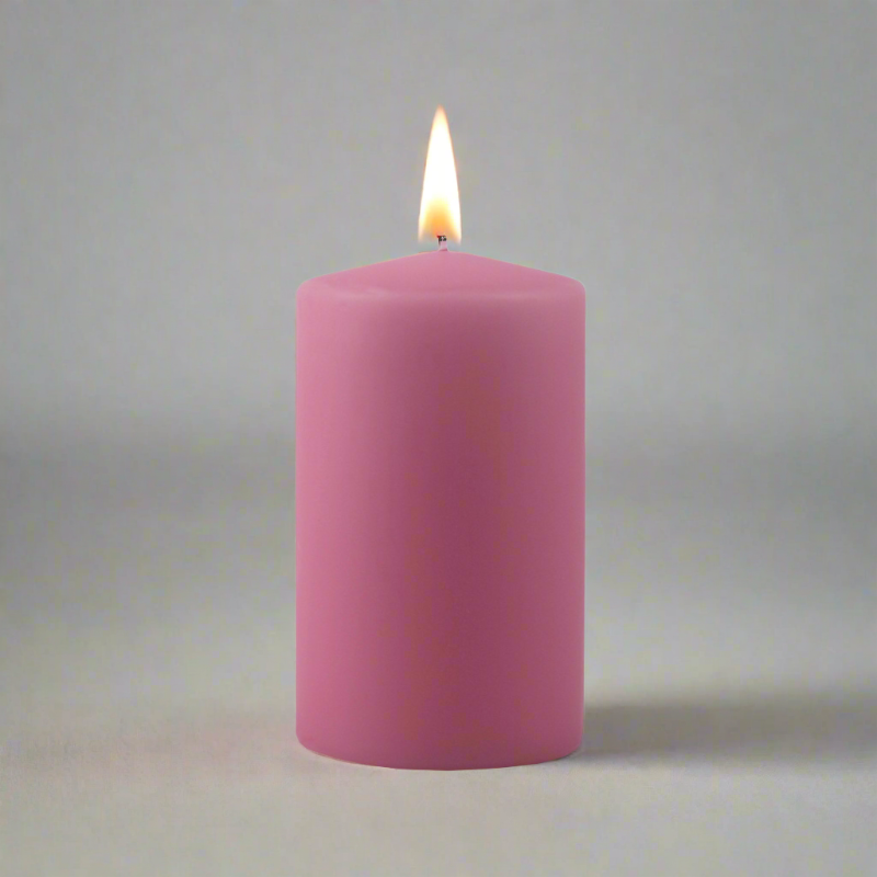 Dipped-pillar-candle-7x12cm-antique-rose