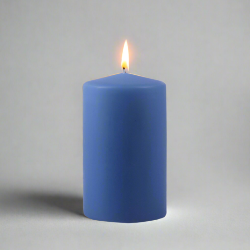 Dipped-pillar-candle-7x12cm-dove-blue