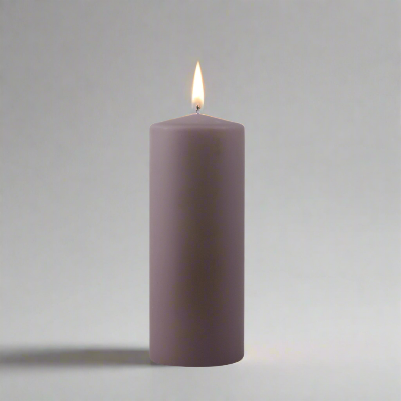 Dipped-pillar-candle-7x18cm-mocca