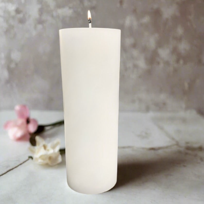 Flattop-Pillar_Candle-8x24cm