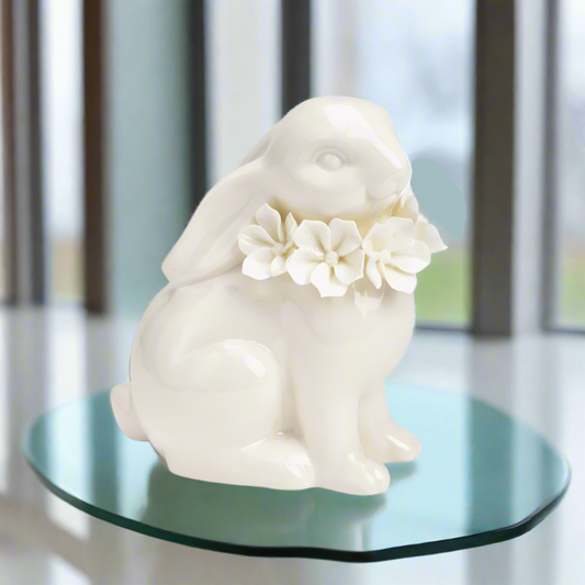 Flower-Bunny-sitting-porcelain