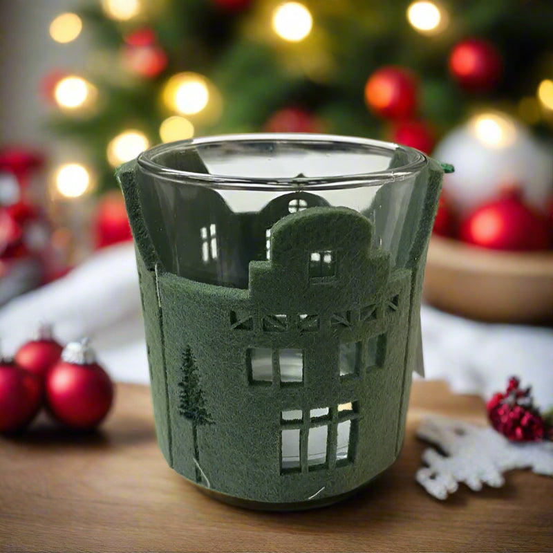 Glas-felt-house-small-dark-green