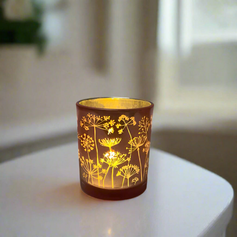 Glassholder-Dandelion-rose-silver-small