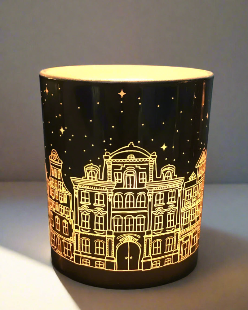 Glassholder-Town-gold-white